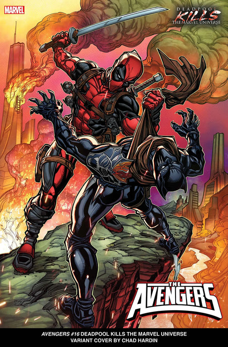 Avengers #16 Chad Hardin Deadpool Kills The Marvel Universe Variant [Bh] Marvel Comics