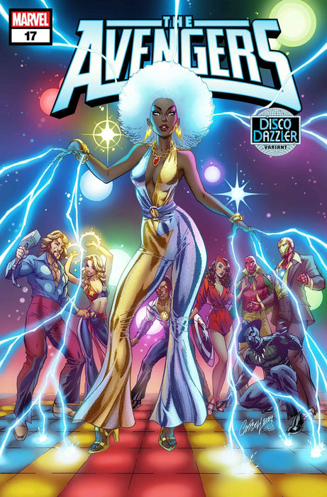 Avengers #17 J. Scott Campbell Disco Dazzler Variant [Dpwx] Marvel Comics