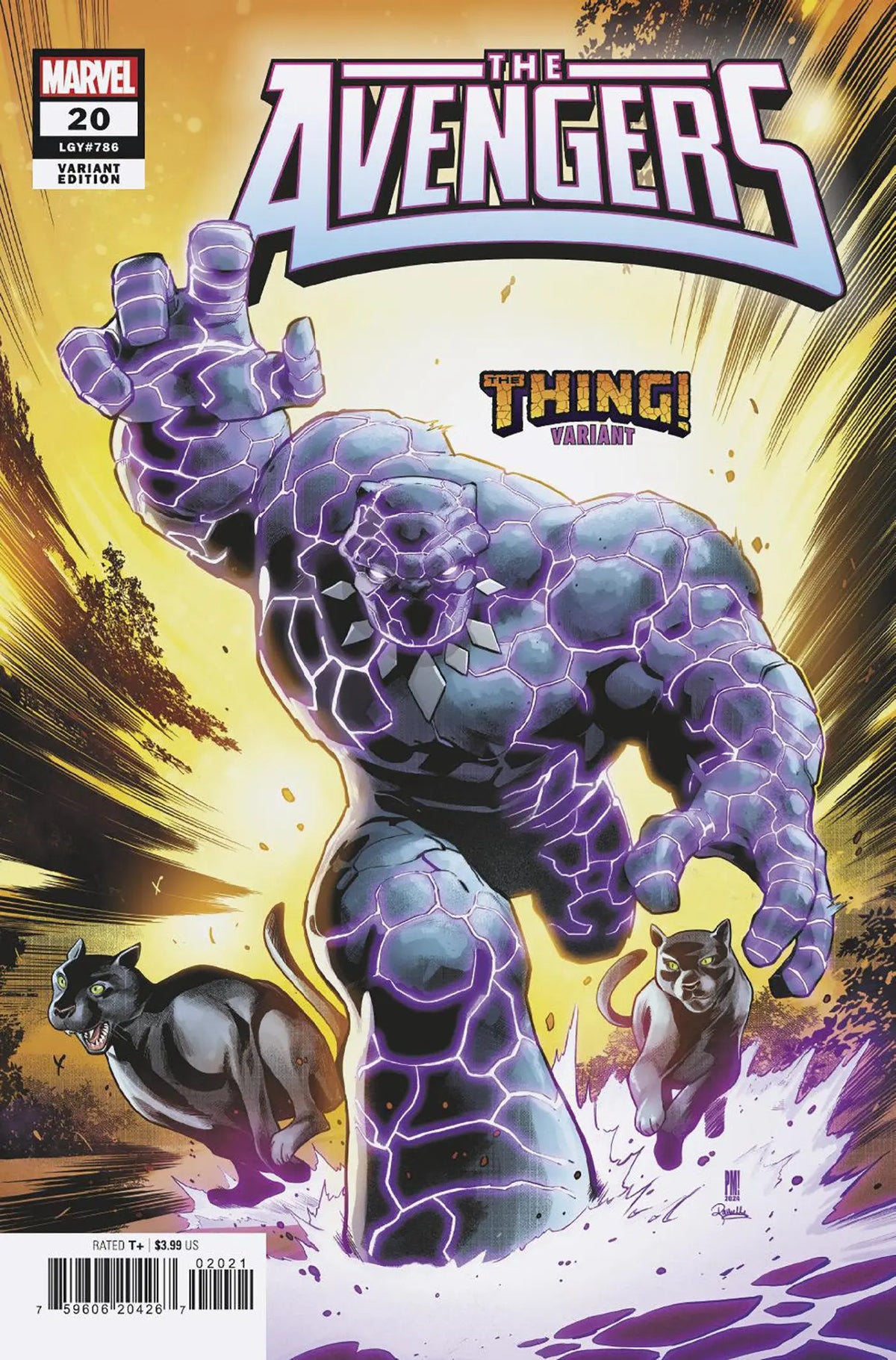 Avengers #20 Paco Medina The Thing! Variant - Revenge Of