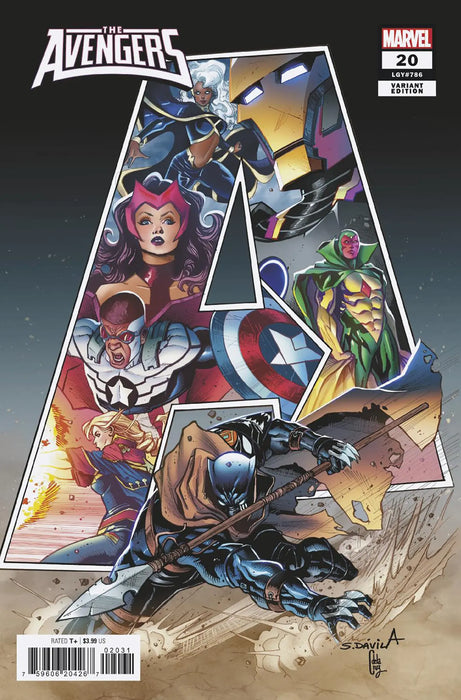 Avengers #20 Sergio Davila Variant Marvel Comics