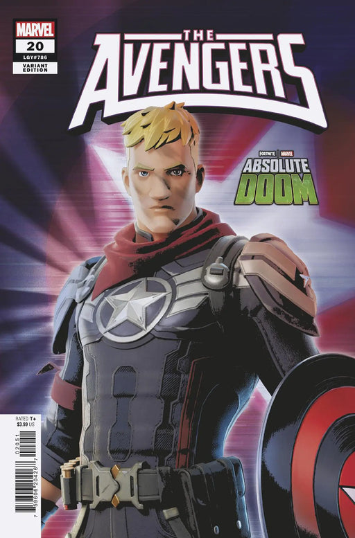 Avengers #20 Epic Games Marvel Fortnite Captain Jones Variant Marvel Comics