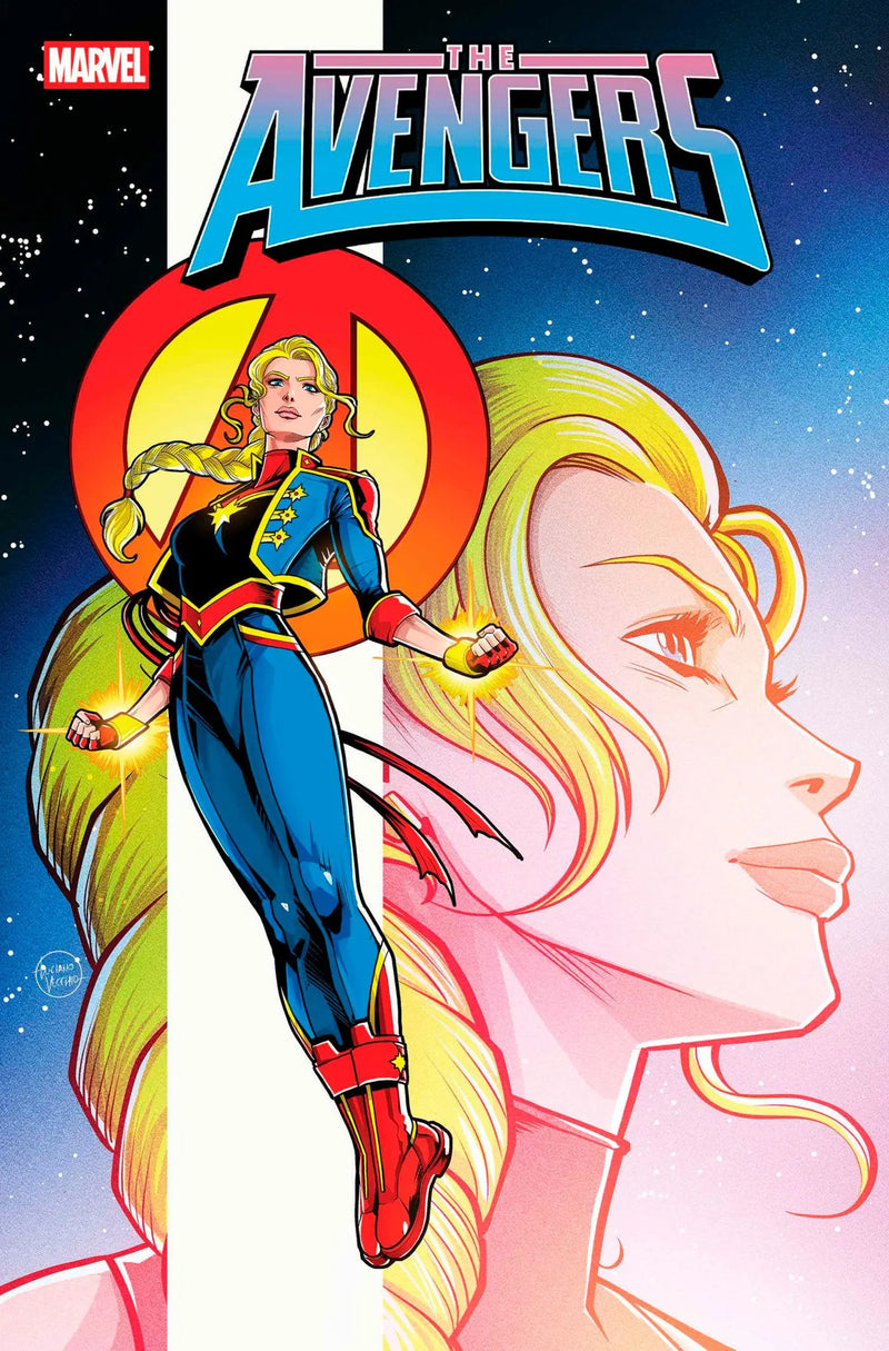 Avengers #25 Luciano Vecchio Captain Marvel Variant [Doom] Marvel Comics