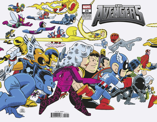 Avengers #25 Chris Giarrusso Marvel Universe Connecting Wrap Variant B [Doom] Marvel Comics
