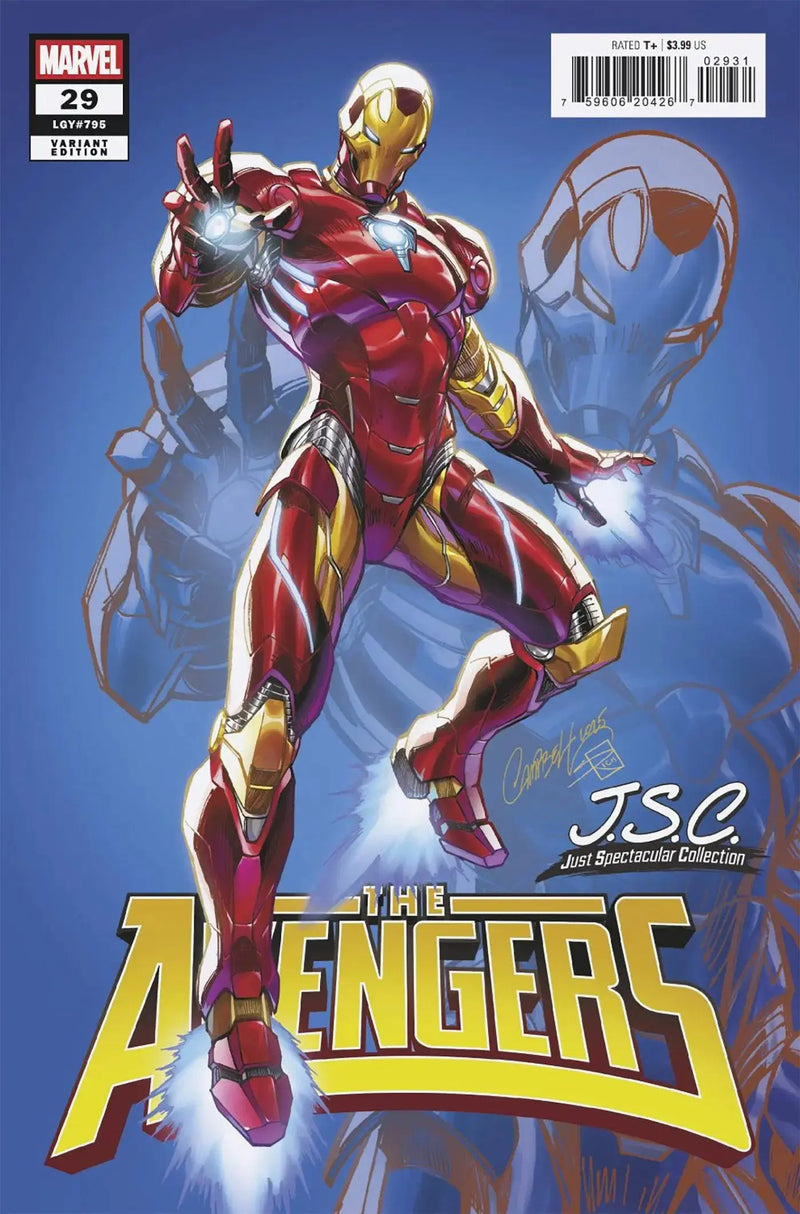 Avengers #29 J. Scott Campbell Just Spectacular Collection Variant Marvel Comics
