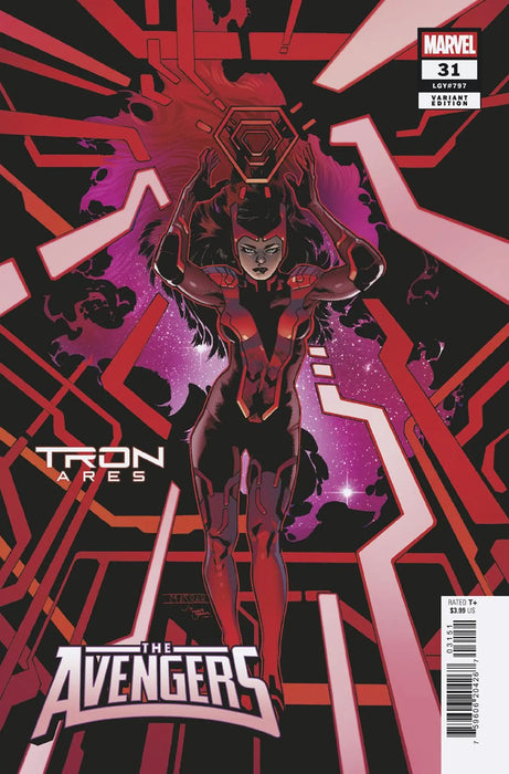 Avengers #31 Mahmud Asrar Tron: Ares Variant Marvel Comics