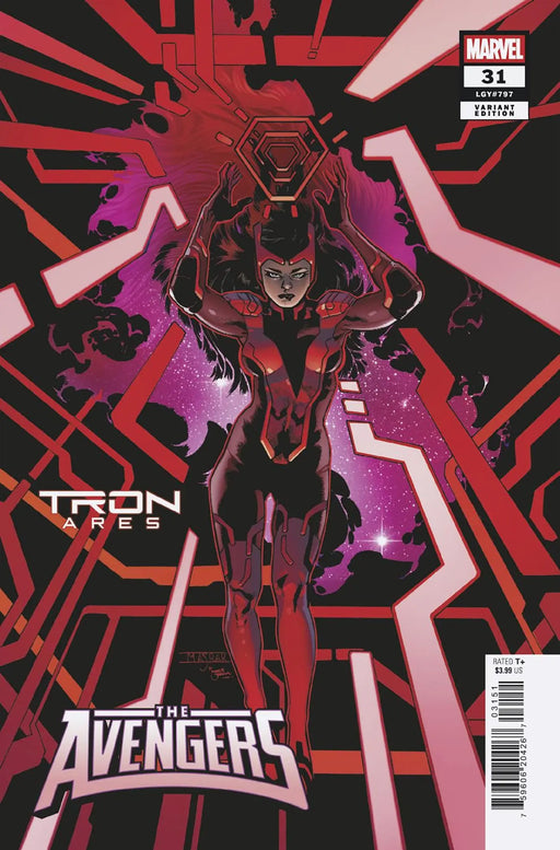 Avengers #31 Mahmud Asrar Tron: Ares Variant Marvel Comics