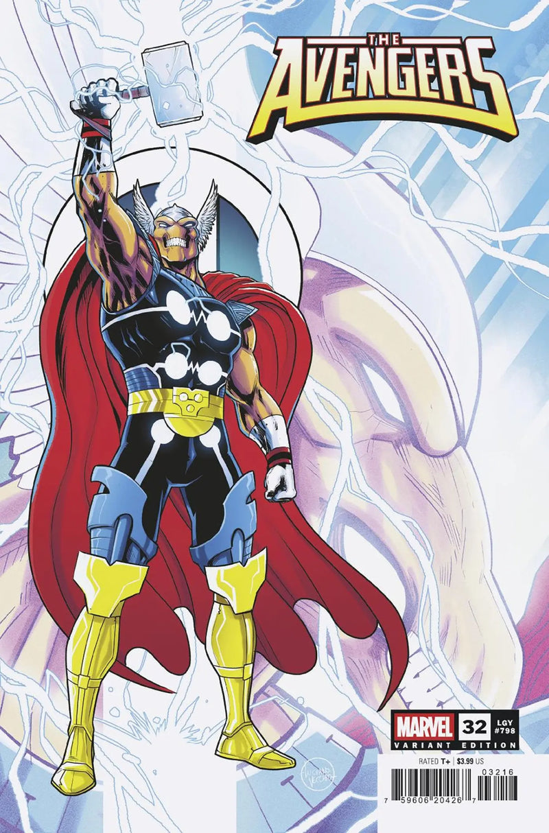 Avengers #32 Luciano Vecchio Beta Ray Bill Variant Marvel Comics