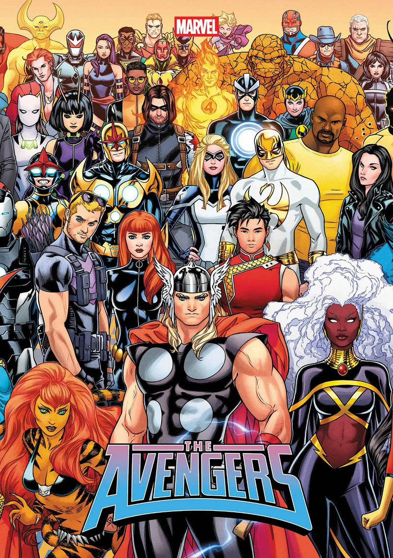 Avengers #36 Wraparound Cover Marvel Comics