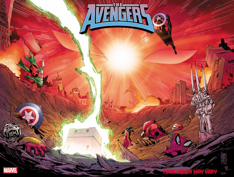 Avengers #36 Giuseppe Camuncoli Wraparound Foreshadow Variant Marvel Comics