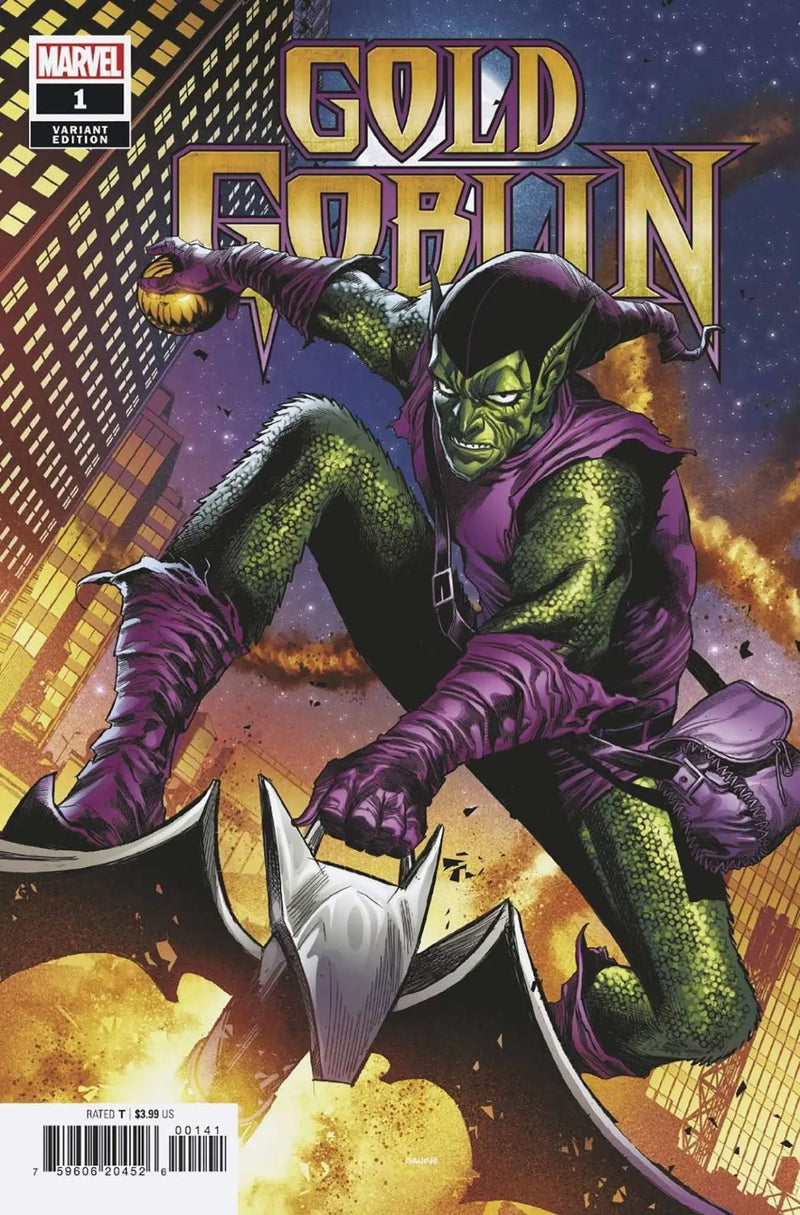 Gold Goblin 1 Checchetto Green Variant