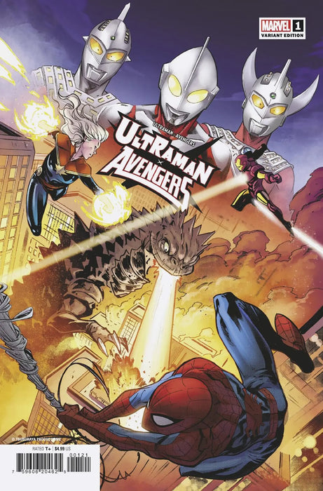 Ultraman X The Avengers #1 Francesco Manna Variant Marvel Comics