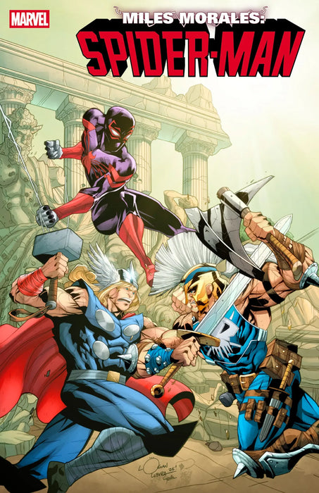 Miles Morales: Spider-Man #32 Logan Lubera 5-Part Connecting Variant Marvel Comics