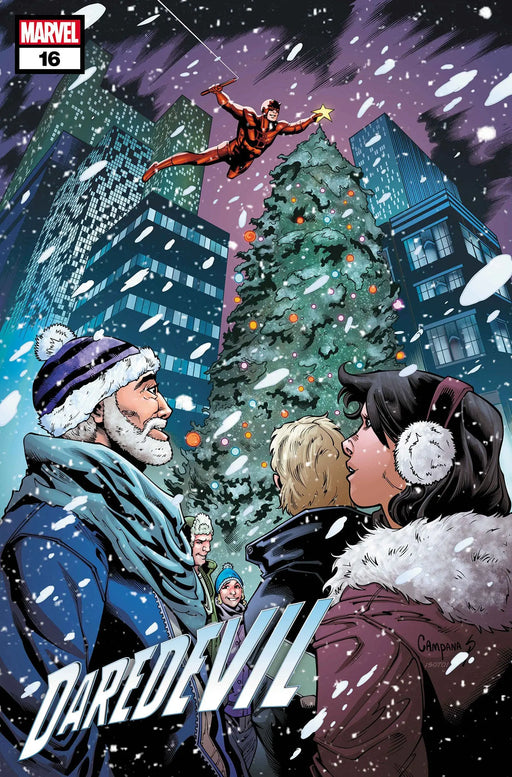 Daredevil #16 Chris Campana Winter Holiday Variant Marvel Comics