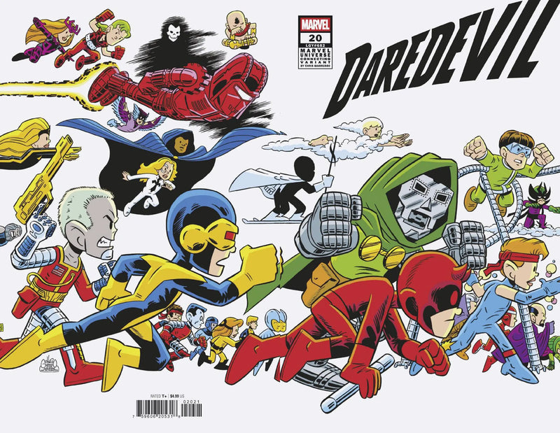 Daredevil #20 Chris Giarrusso Marvel Universe Connecting Wrap Variant C Marvel Comics