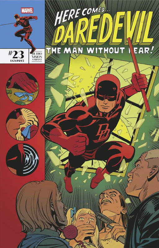 Daredevil #23 Leo Romero Retrovision Variant Marvel Comics