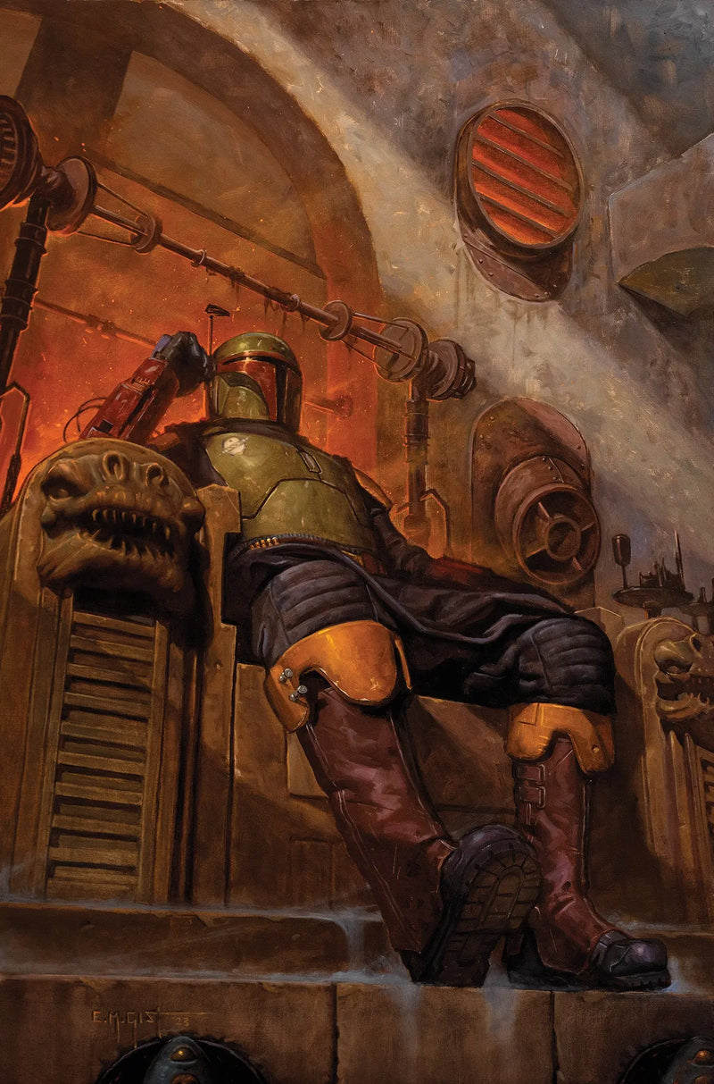 Star Wars: The Book Of Boba Fett #1 E.M. Gist Full Art Variant Marvel Comics