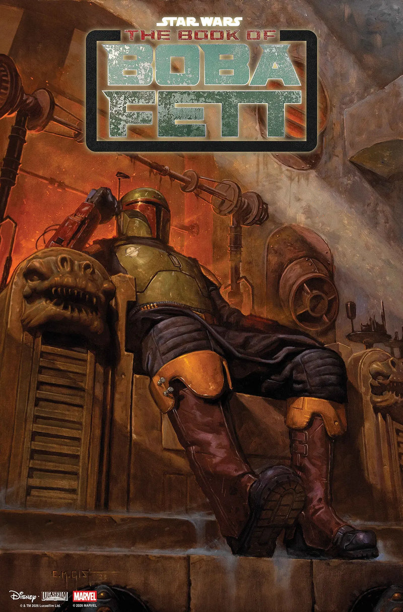 Star Wars: The Book Of Boba Fett #1 E.M. Gist Variant Marvel Comics