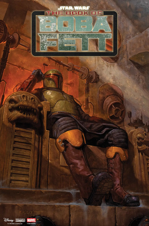 Star Wars: The Book Of Boba Fett #1 E.M. Gist Variant Marvel Comics