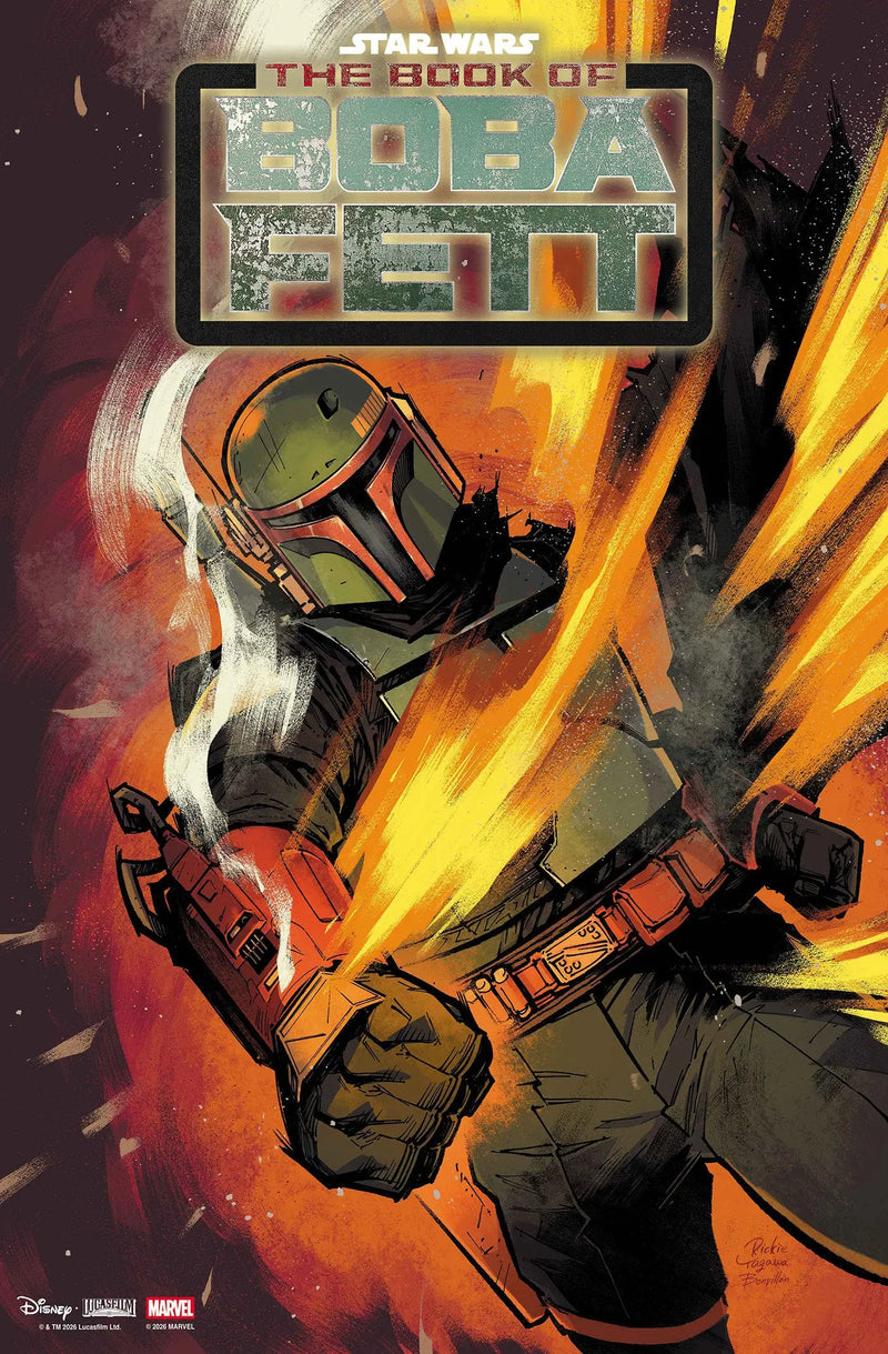 Star Wars: The Book Of Boba Fett #1 Rickie Yagawa Foil Variant Marvel Comics