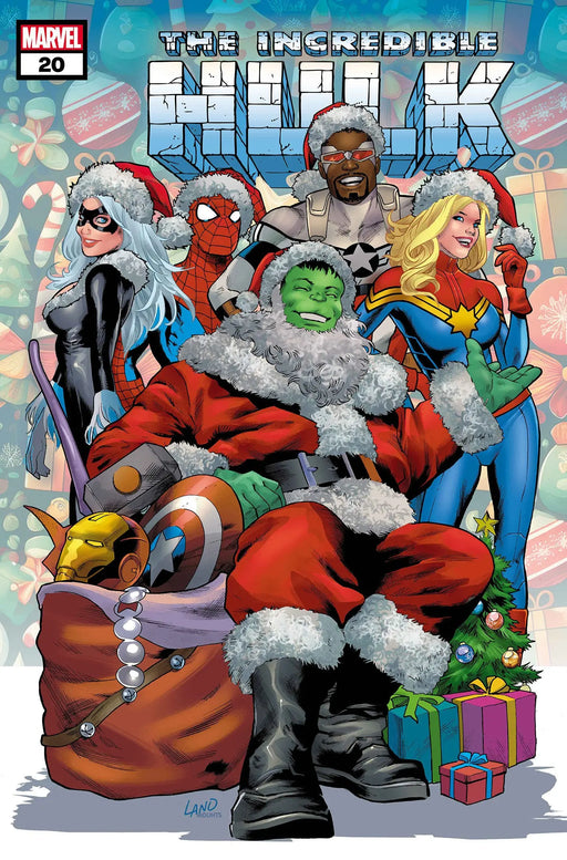 Incredible Hulk #20 Greg Land Winter Holiday Variant Marvel Comics