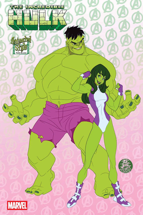 Incredible Hulk #22 Mark Brooks Animated-Style Variant Marvel Comics