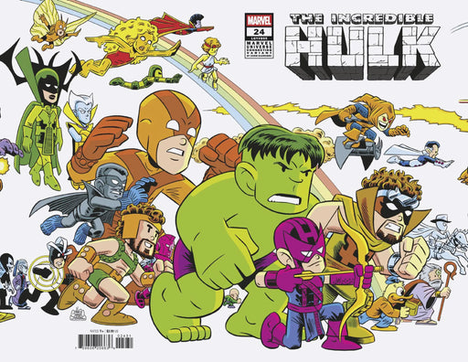 Incredible Hulk #24 Chris Giarrusso Marvel Universe Connecting Wrap Variant E Marvel Comics