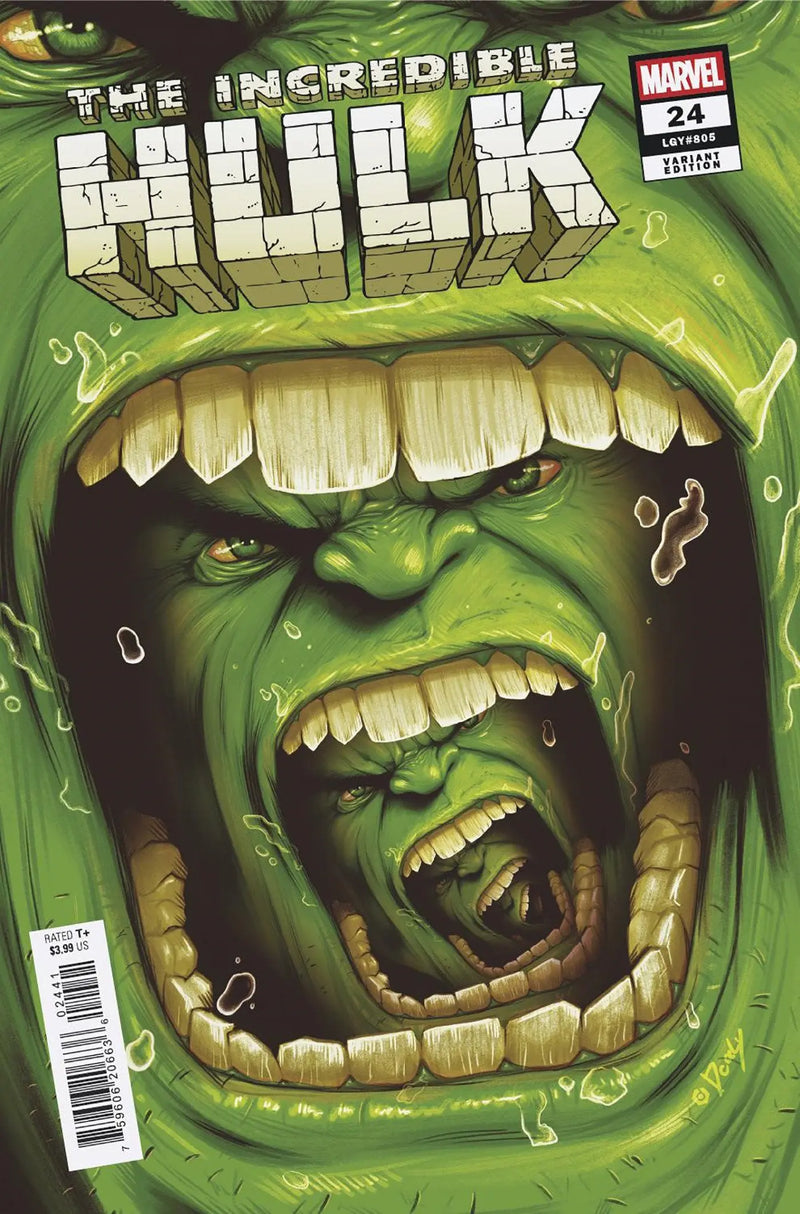 Incredible Hulk #24 Doaly Variant Marvel Comics