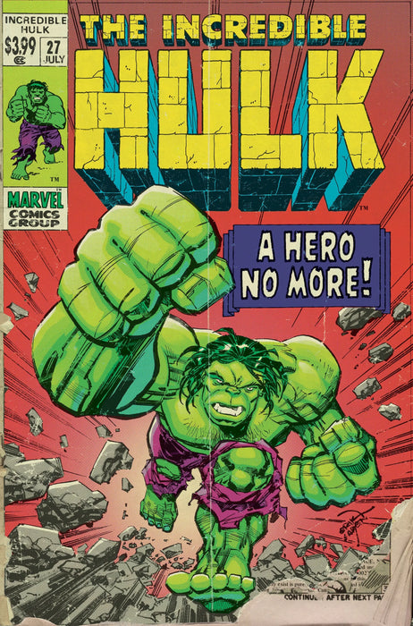 Incredible Hulk #27 Erik Larsen Retrovision Variant Marvel Comics