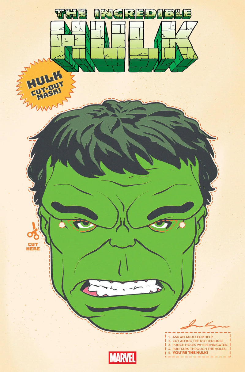 Incredible Hulk #29 Retro Halloween Mask Variant Marvel Comics
