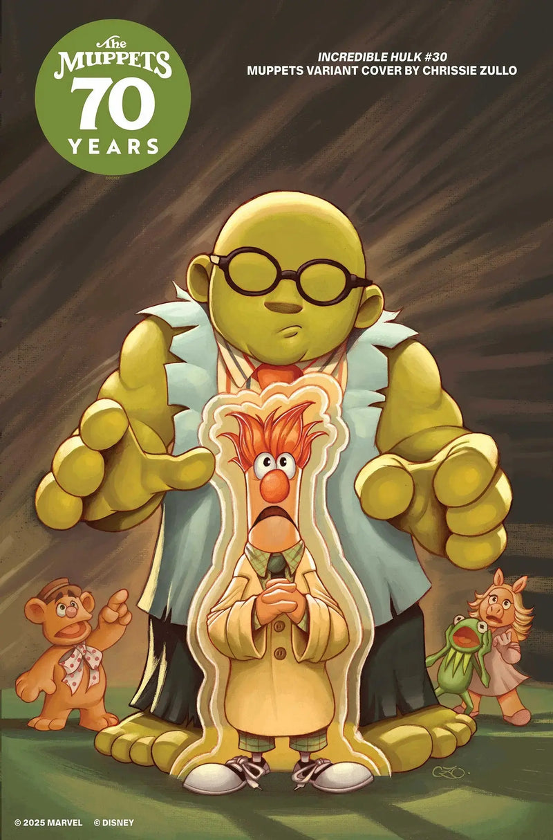 Incredible Hulk #30 Chrissie Zullo Muppets Variant Marvel Comics