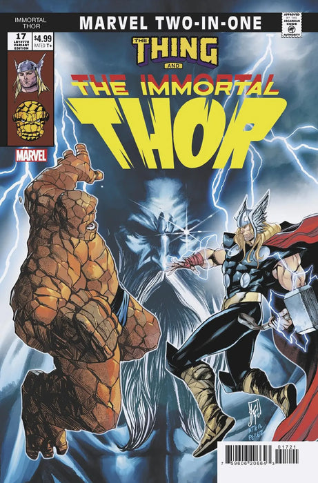 Immortal Thor #17 Stefano Caselli Marvel Two-In-One Variant Marvel Comics