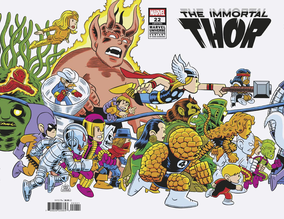 Immortal Thor #22 Chris Giarrusso Marvel Universe Connecting Wrap Variant M Marvel Comics