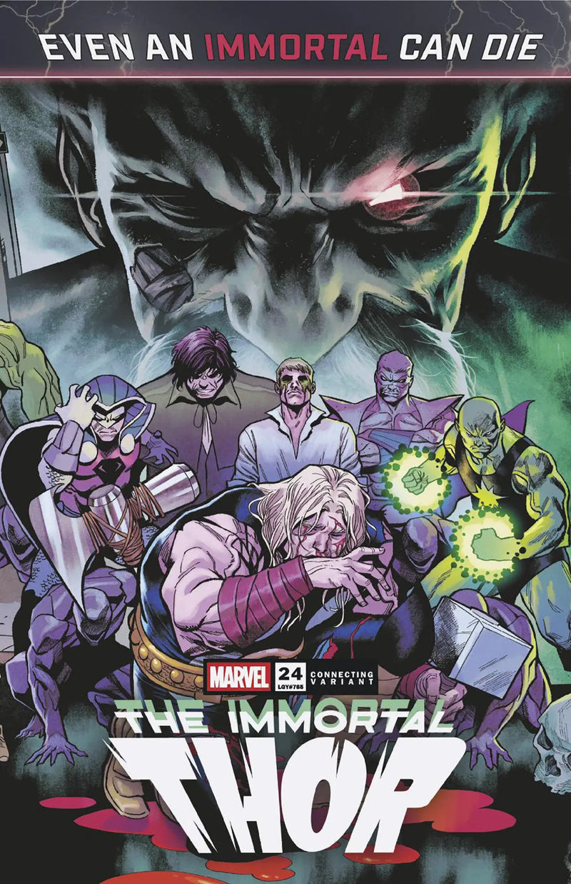 Immortal Thor #24 Martin Coccolo Death Of The Immortal Thor 3-Part Connecting Variant Marvel Comics