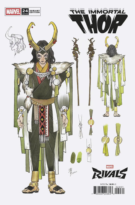 Immortal Thor #24 Peach Momoko Marvel Rivals Variant Marvel Comics