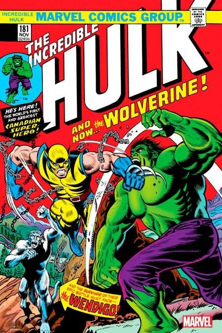 Incredible Hulk 181 Facsimile Edition New Printing