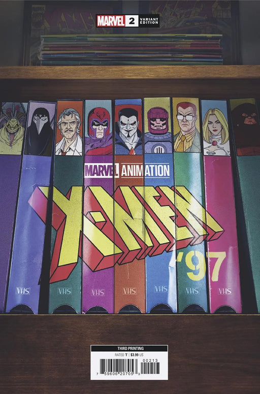 X-Men '97 #2 Marvel Animation 3RD Printing Variant Marvel Comics