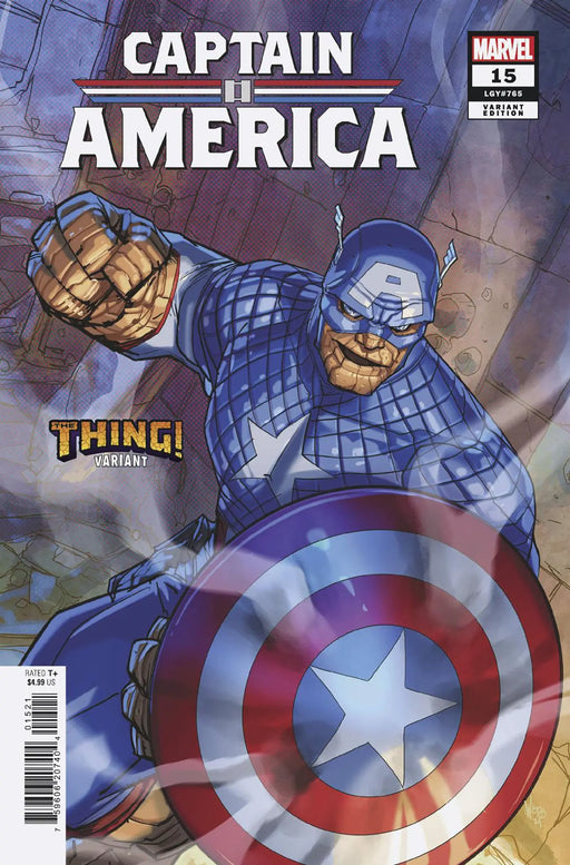 Captain America #15 Pete Woods The Thing! Variant Marvel Comics