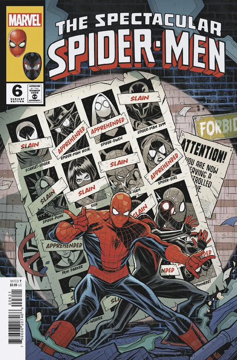 The Spectacular Spider-Men #6 Elizabeth Torque Homage Variant [Dpwx] Marvel Comics