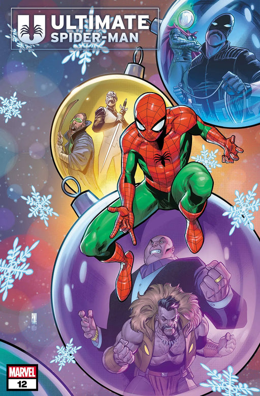 Ultimate Spider-Man #12 Paco Medina Winter Holiday Variant Marvel Comics