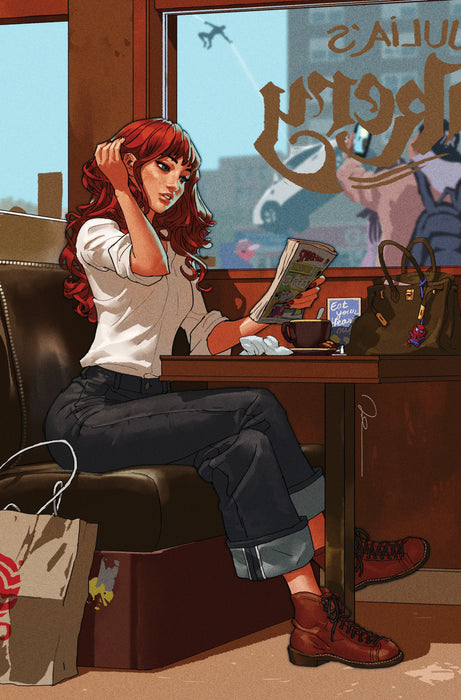 Ultimate Spider-Man #19 Gerald Parel Mary Jane Full Art Variant Marvel Comics