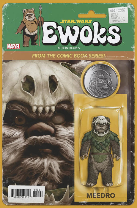 Star Wars: Ewoks #2 John Tyler Christopher Action Figure Variant Marvel Comics