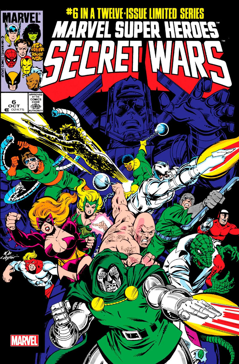 Marvel Super Heroes Secret Wars #6 Facsimile Edition Marvel Comics