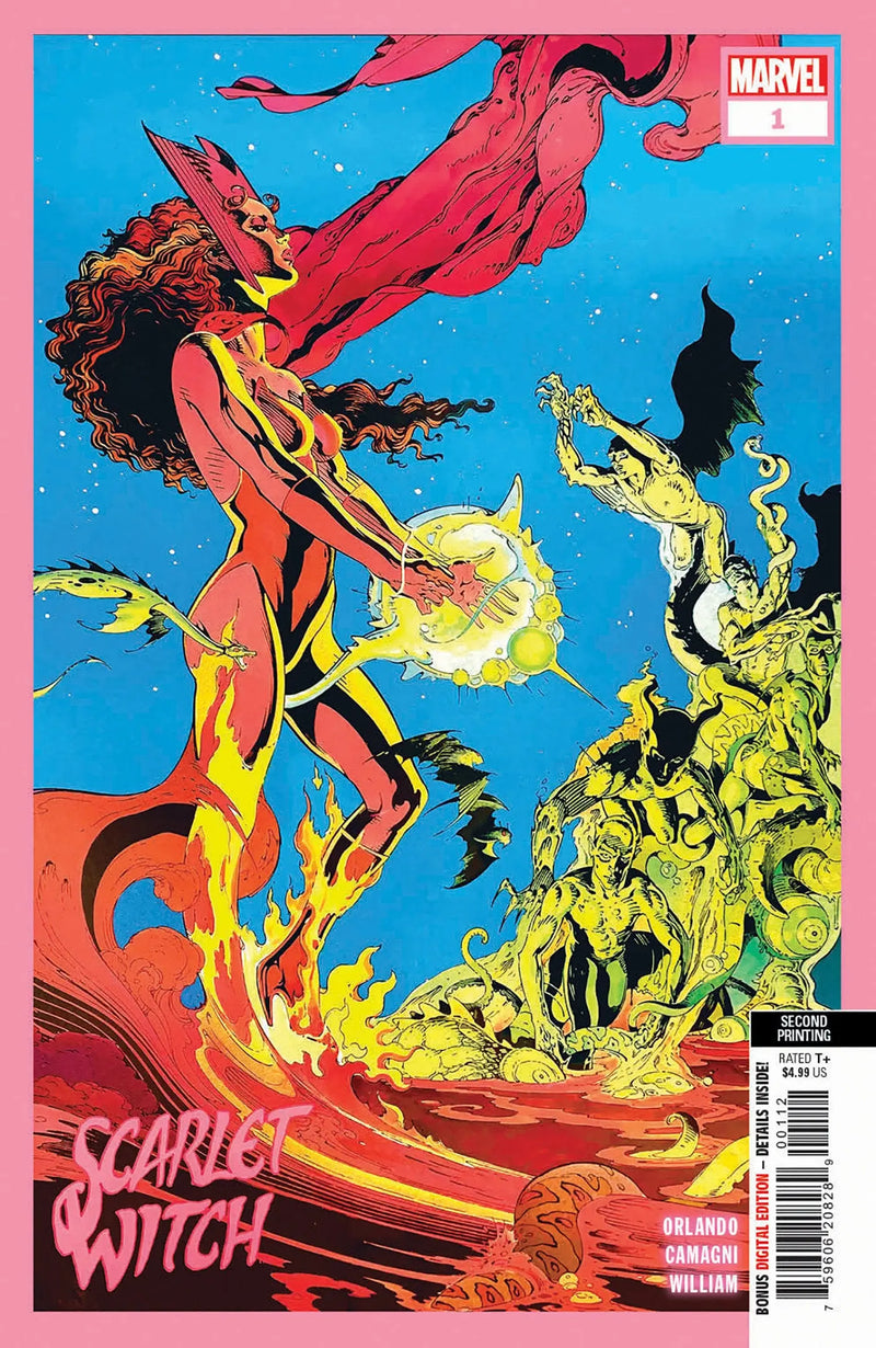 Scarlet Witch #1 P. Craig Russell 2nd Print Variant Marvel Comics