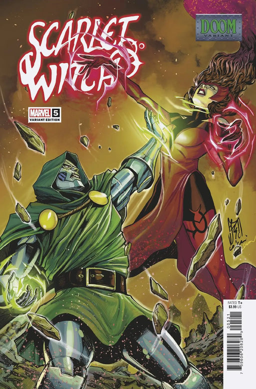 Scarlet Witch #5 Stefano Caselli Doom Variant Marvel Comics