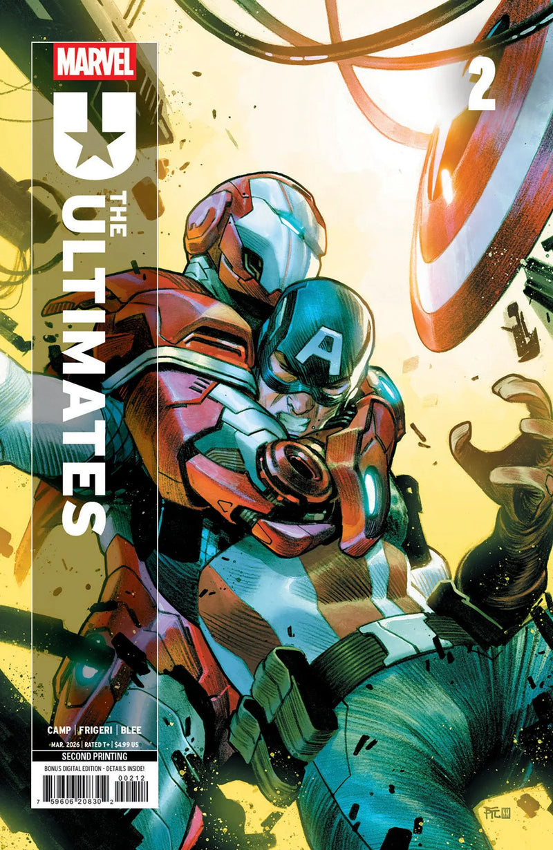 Ultimates #2 Dike Ruan 2nd Printing Variant Marvel Comics