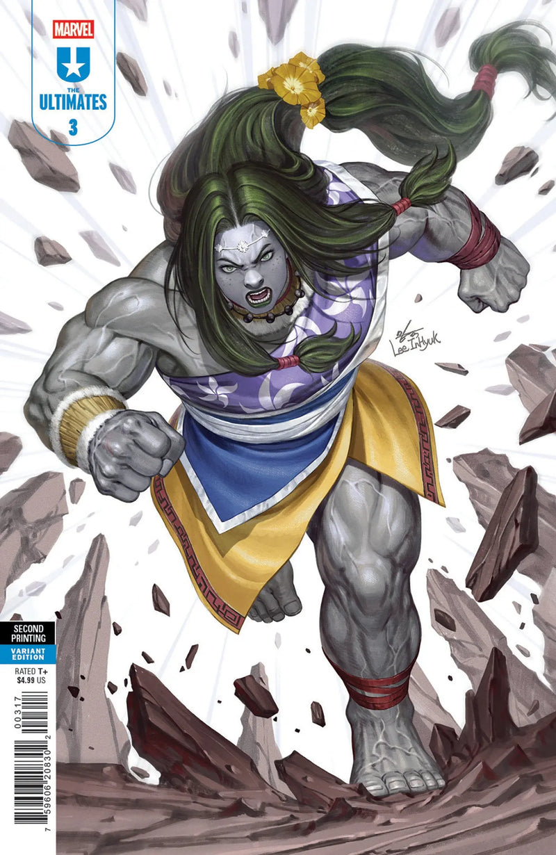 Ultimates #3 Inhyuk Lee Ratio 2nd Printing Variant Marvel Comics