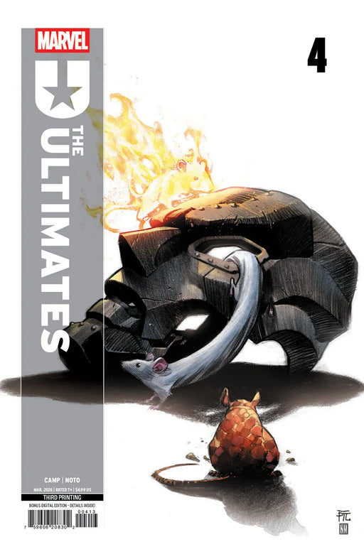 Ultimates #4 Dike Ruan 3rd Printing Variant Marvel Comics