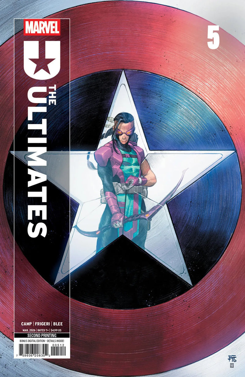 Ultimates #5 Dike Ruan 2nd Printing Variant Marvel Comics