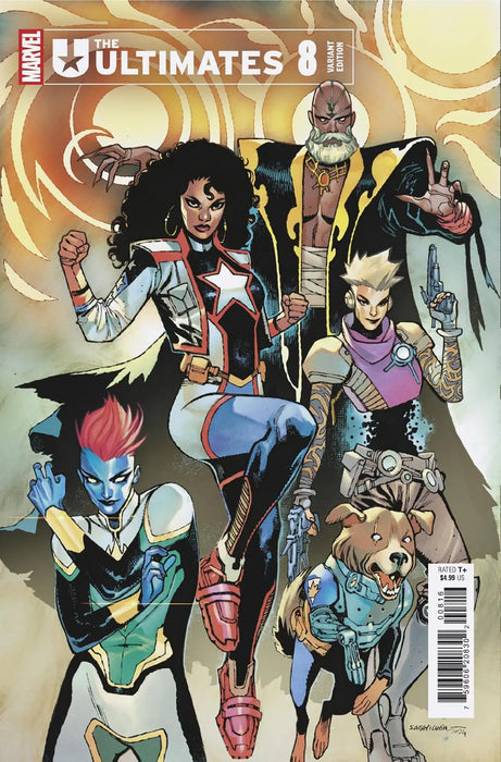 Ultimates #8 25 Copy Variant Edition Sara Pichelli Variant Marvel Comics