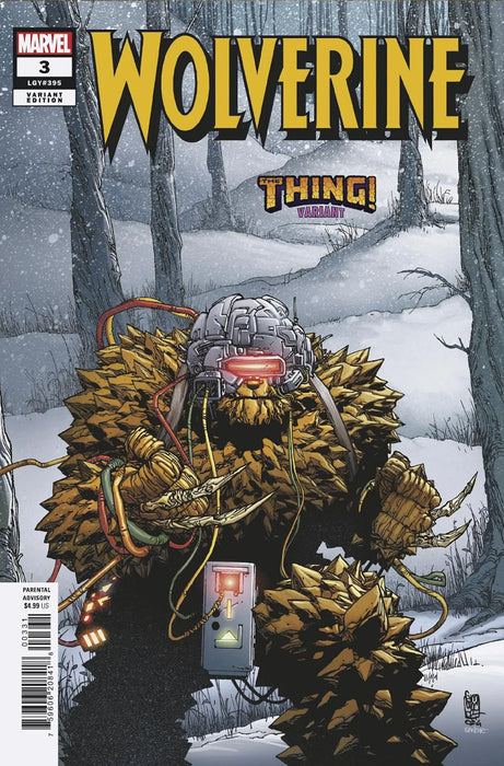 Wolverine #3 Giuseppe Camuncoli The Thing! Variant Marvel Comics